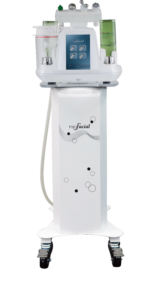 PRO Facial 水飛秀是專為臉部設計的一站式保養方案，透過多項專利科技，清潔、補水、舒緩與養膚一次完成，讓肌膚煥然一新。